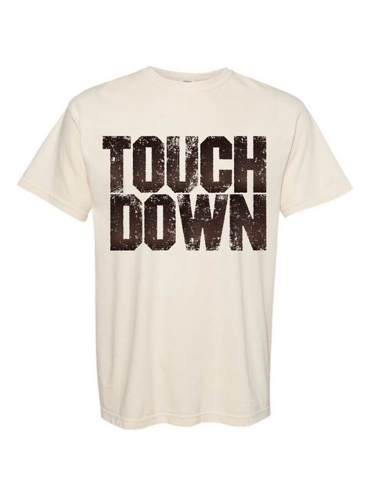 T-shirt/Sweatshirt Distressed TOUCHDOWN