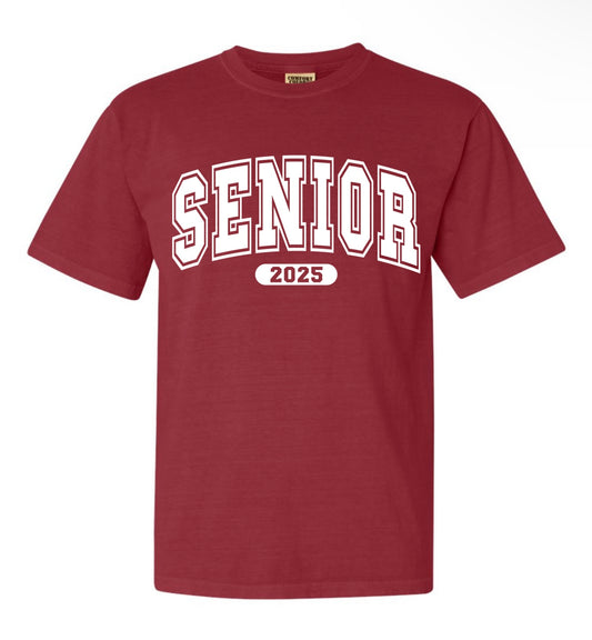 T/S Block letters Senior 25