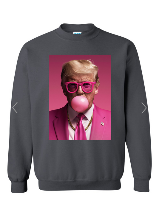 T/S Pink Bubblegum Trump