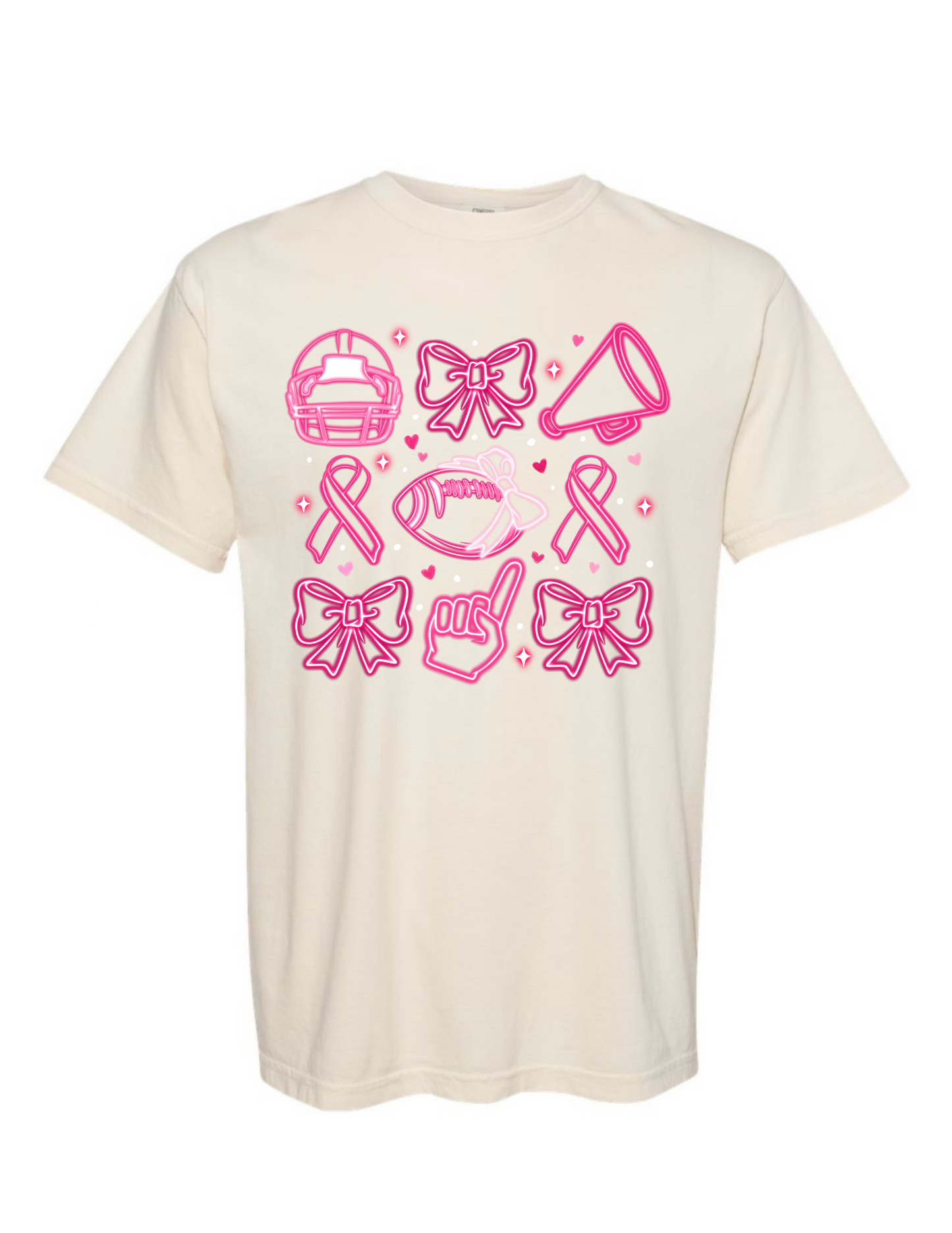 T/S Pink Neon Football