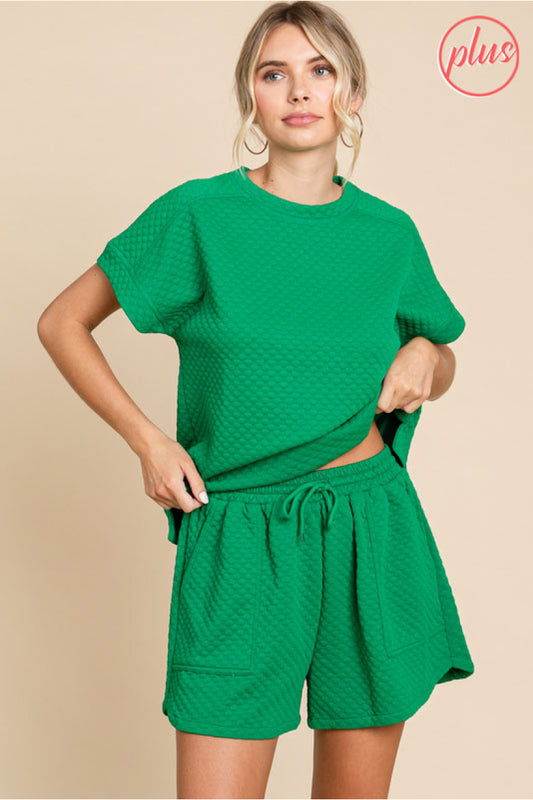 PLUS Green Set Top & Bottom