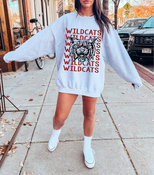 Wildcats with mascot Graphic T/S