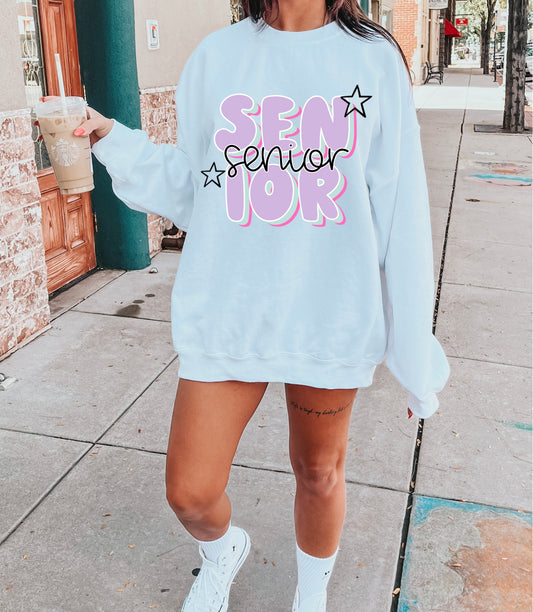 Senior and stars Graphic T/S