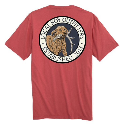 Local Boy Youth Antler Retrieve T-Shirt