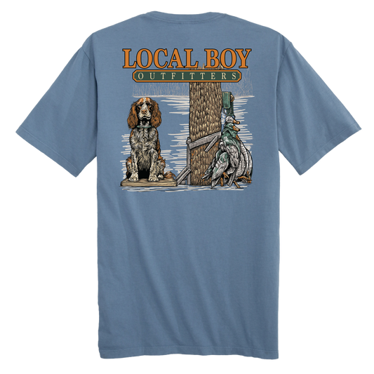 Local Boy Youth Spaniel Stand T-Shirt