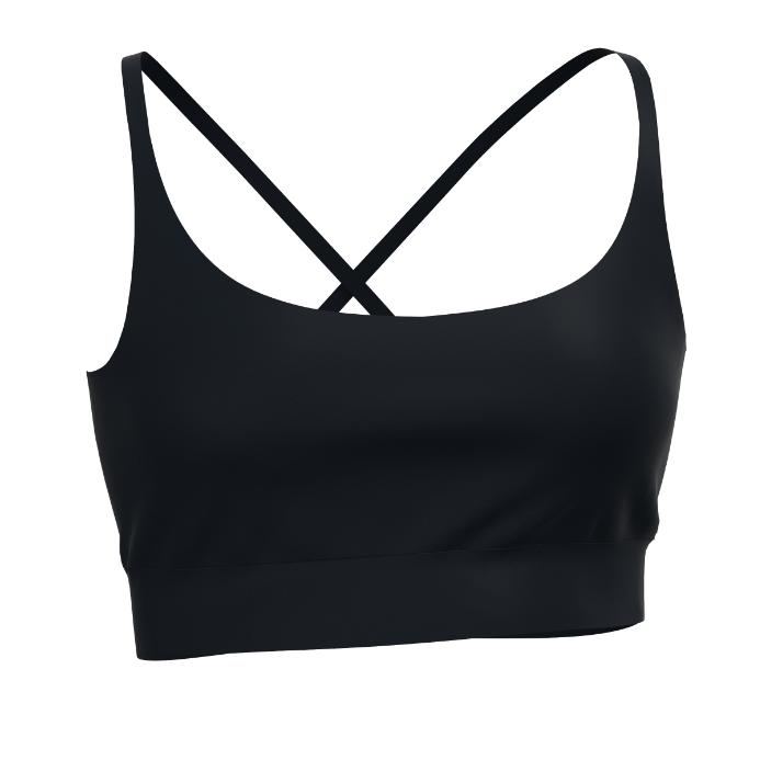 Local Girl Black Sports Bra