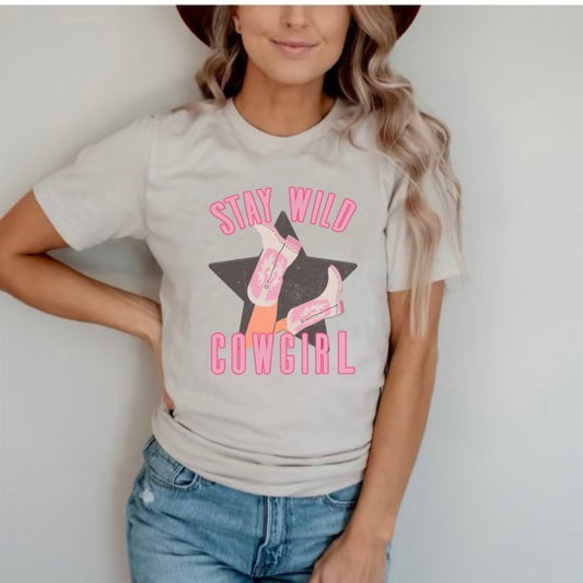 Stay Wild Cowgirl T/S